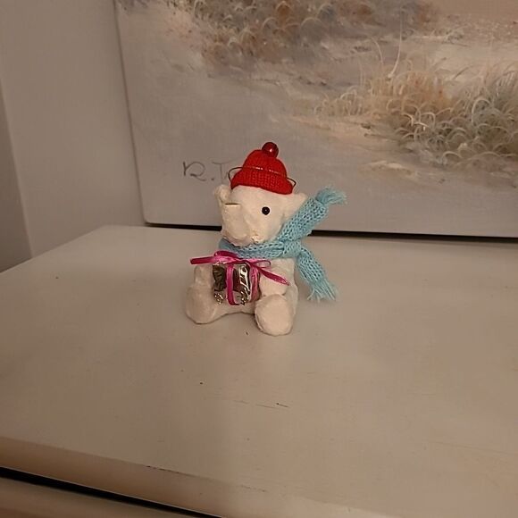 Plush Eleohant Ornament - Picture 1 of 6